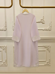 3 Piece - Pure Embroidered Cottone Net Suit S113512