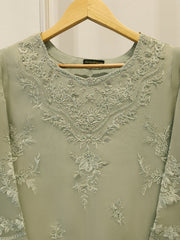 Pure Embroidered Organza Shirt S113948