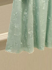 3 Piece - Pure Embroidered Cotton Net Suit S111867