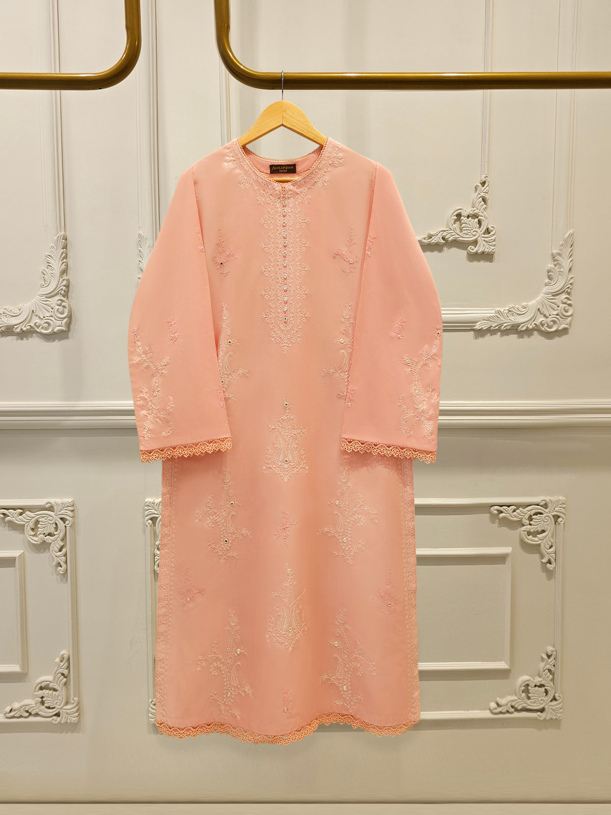 2 Piece - Embroidered Cambric Suit S113724
