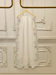 3 Piece- Pure  Sheesha Silk Embroidered Suit S115621
