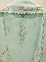 2 Piece - Embroidered Kora Cotton Suit  S113803