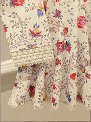 2 Piece - Digital Printed  Cambric Suit S113517