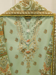 2 Piece - Digital printed Cambric Suit S115566
